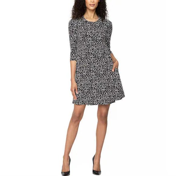 Leota Dresses & Skirts - NWT Leota Women's Mini Swing Little Black Dress Nightclub Size XL $70 8HL071